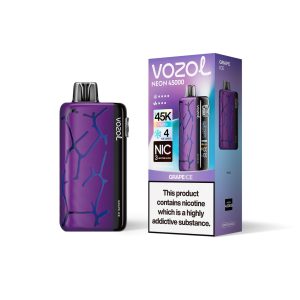 Vozol NEON 45000 puffs-GRAPE ICE