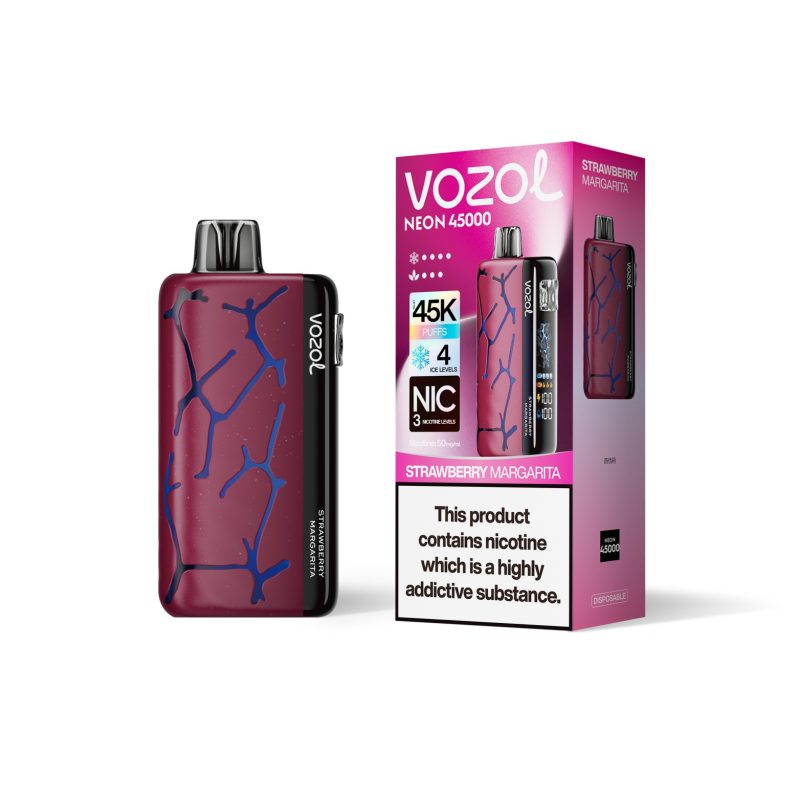 Vozol NEON 45000 puffs-STRAWBERRY MARGARITA