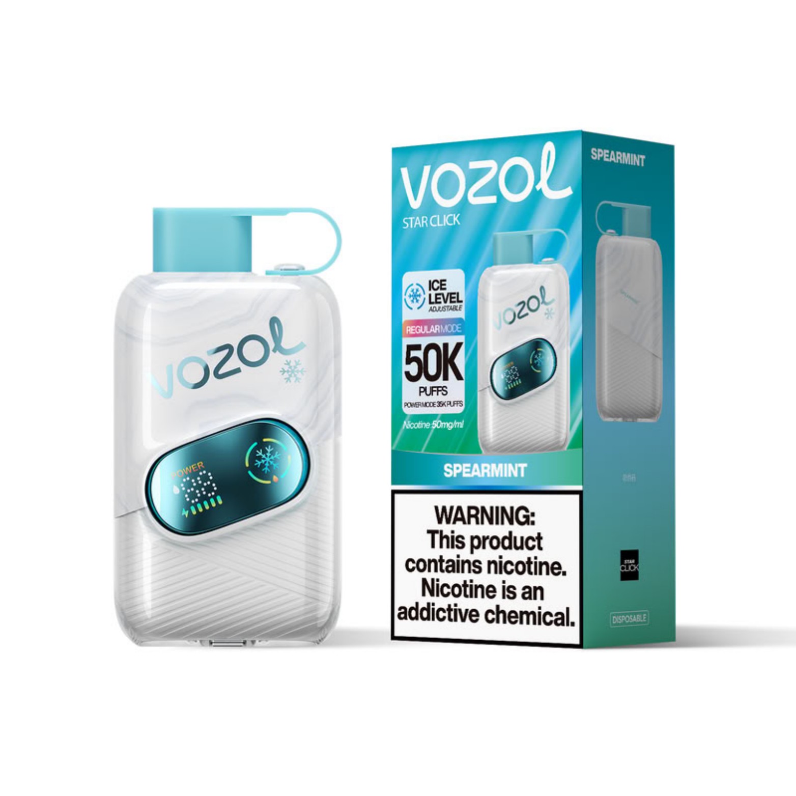 Vozol Star Click 50k-Spearmint