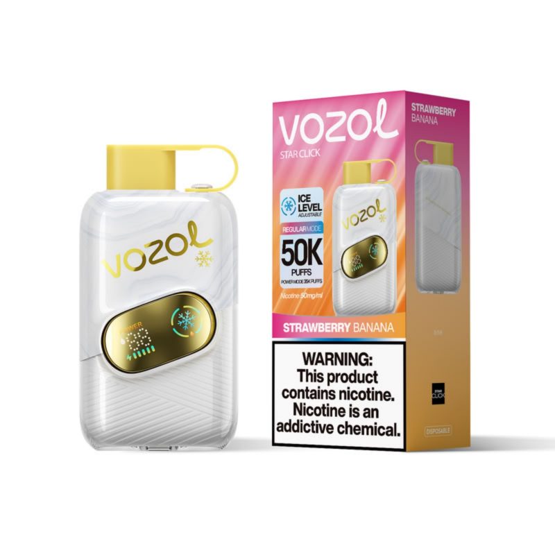 Vozol Star Click 50k-Strawberry Banana