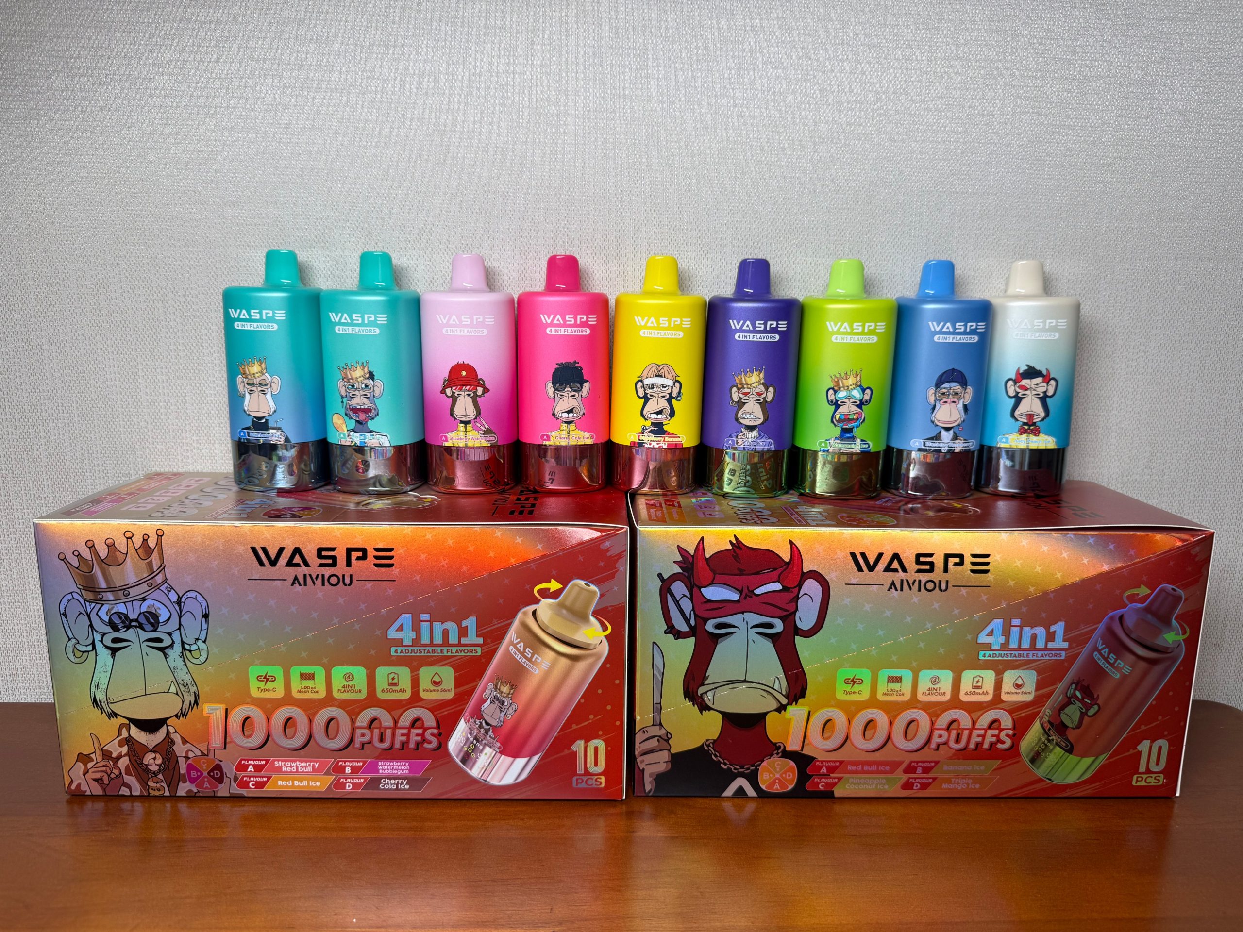 WASPE 4 in 1 100000 PUFFS