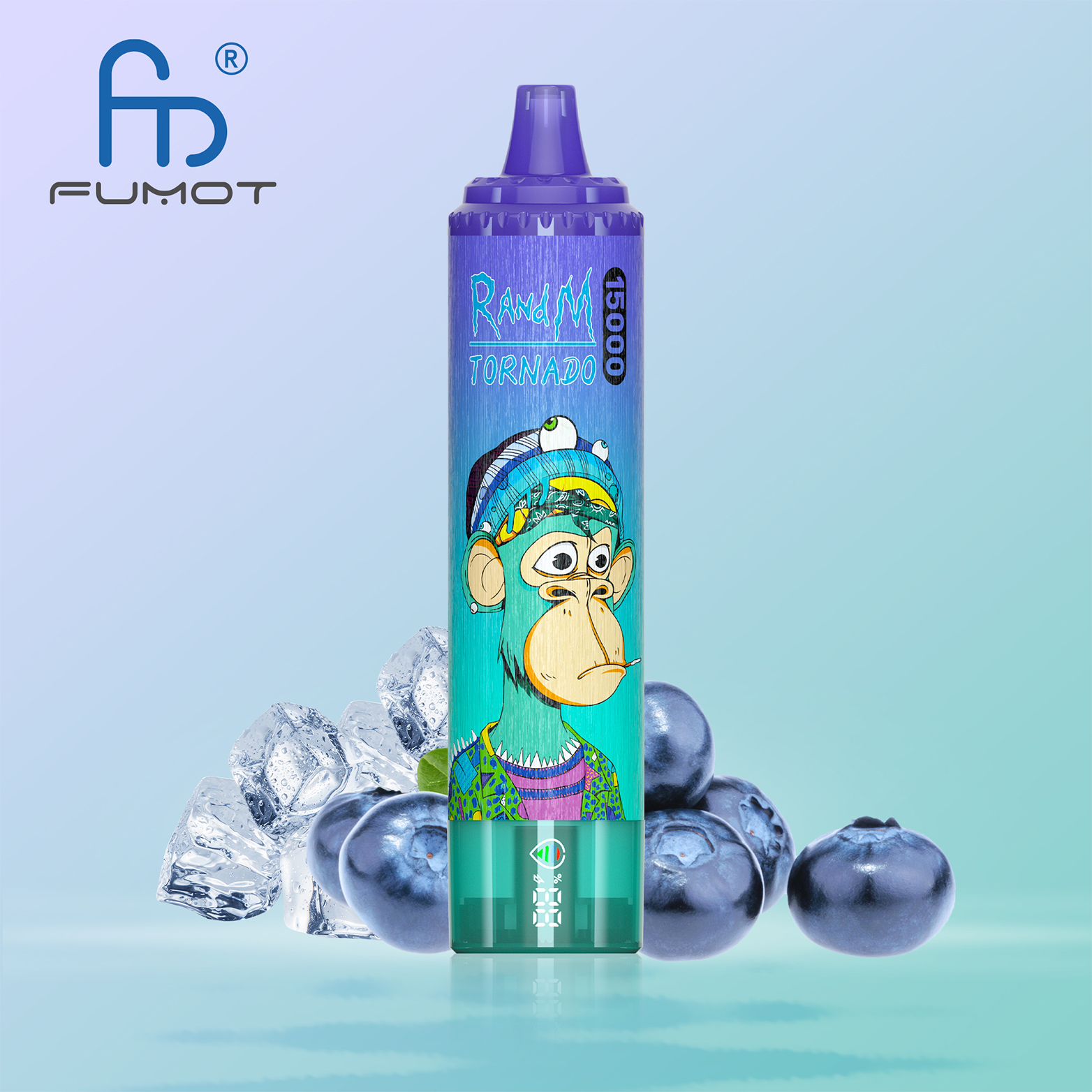 blueberry on ice
