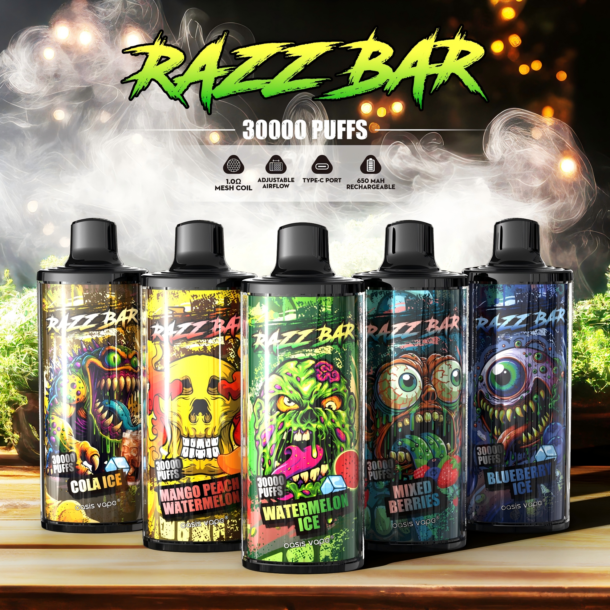 razzbar 30K puffs