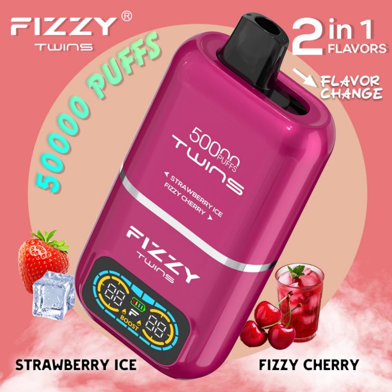 strawberry ice & fizzy cherry