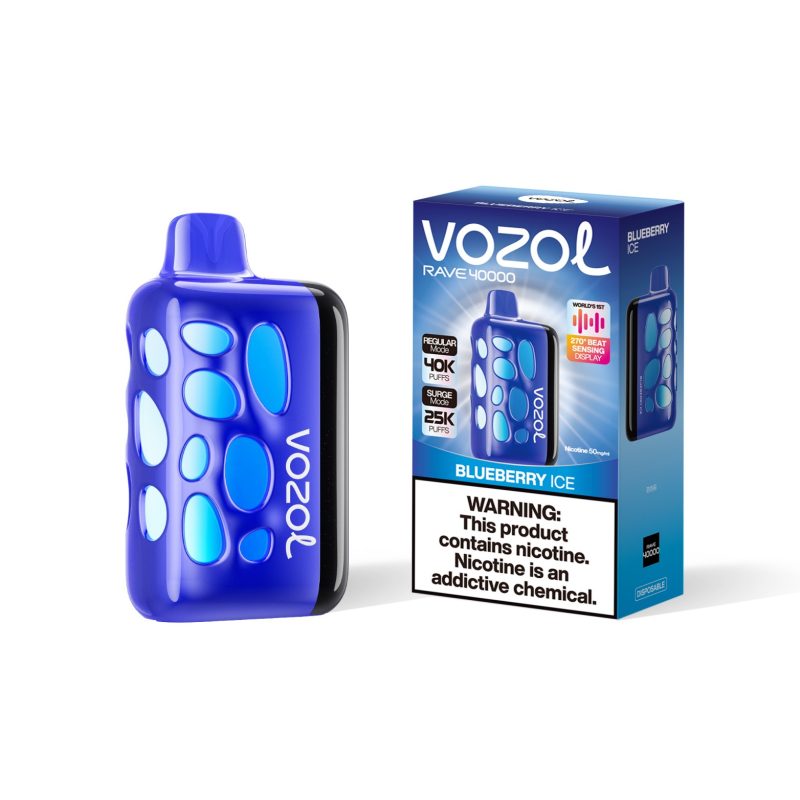 vozol RAVE 40k-Blueberry Ice