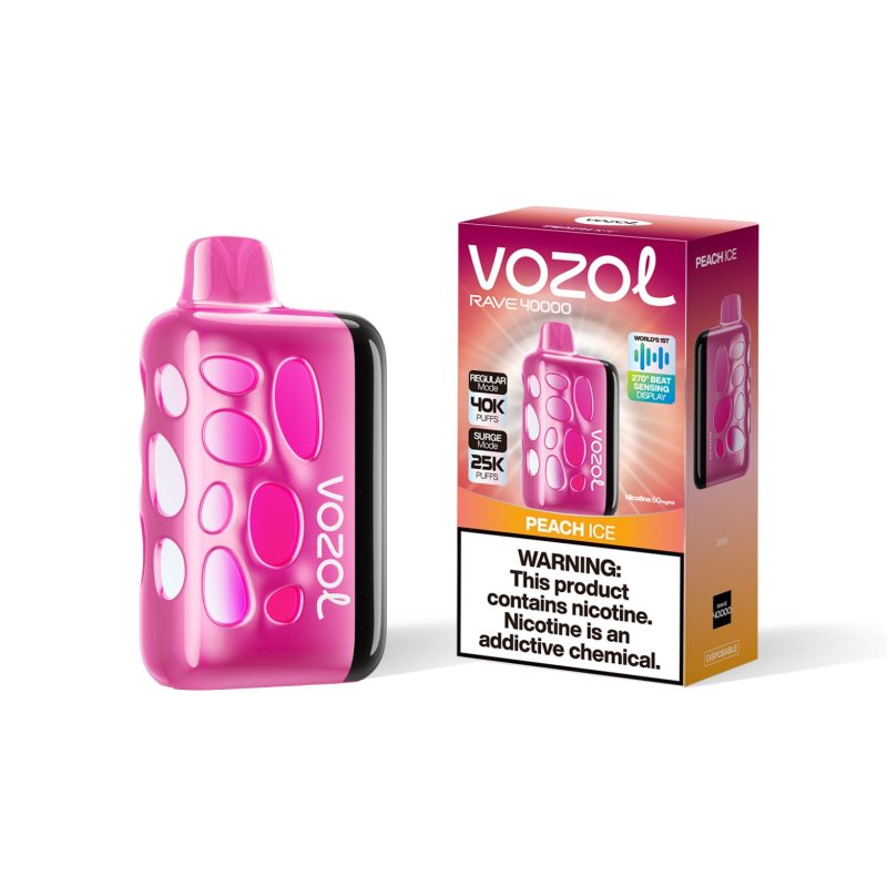 vozol RAVE 40k-Peach Ice