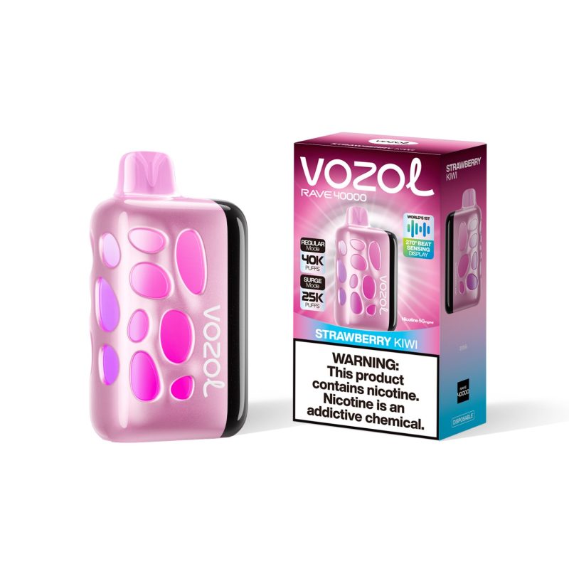 vozol RAVE 40k-Strawberry Kiwi