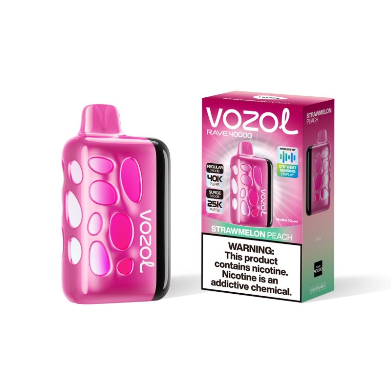 vozol RAVE 40k-Strawmelon Peach