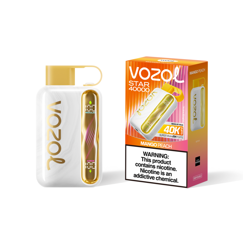 vozol star 40k puffs-Mango Peach