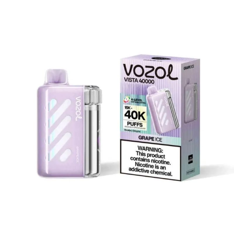 vozol vista 40k puffs-grape ice
