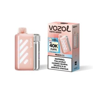 vozol vista 40k puffs-peach ice