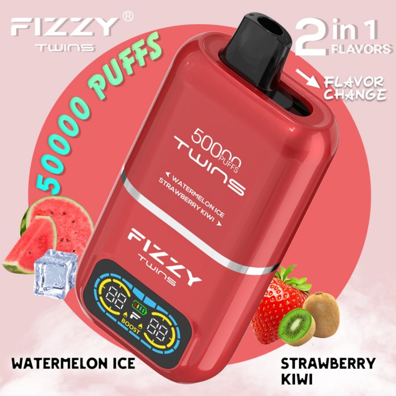 watermelon ice & strawberry kiwi