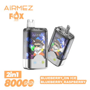 Airmez FOX 80K 2in1-BLUEBERRY ON ICE, BLUEBERRY RASPBERRY