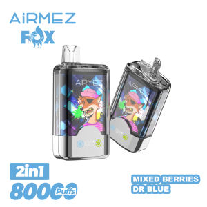 Airmez FOX 80K 2in1-MIXED BERRIES, DR BLUE