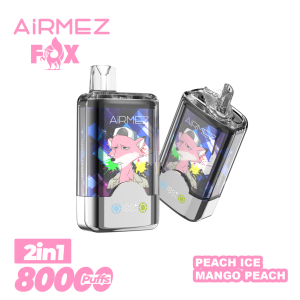 Airmez FOX 80K 2in1-PEACH ICE, MANGO PEACH