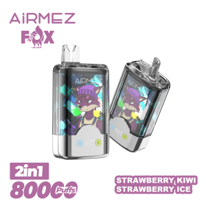 Airmez FOX 80K 2in1-STRAWBERRY KIWI,STRAWBERRY ICE