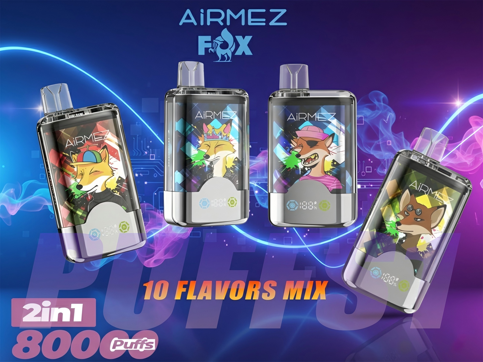 Airmez FOX 80K Züge 2 IN 1