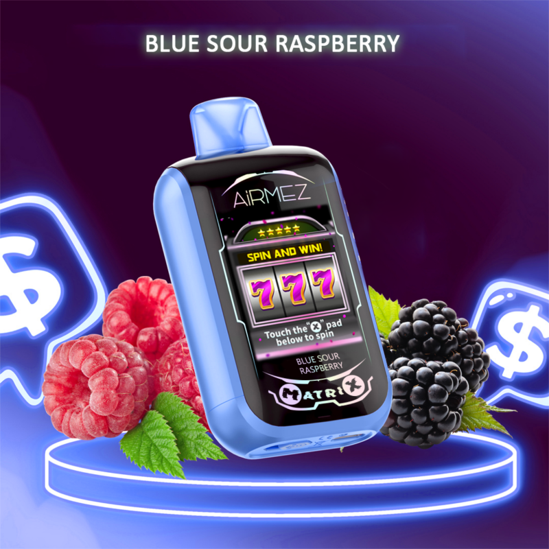 Airmez Matrix 30K puffs-BLUE SOUR RASPBERRY