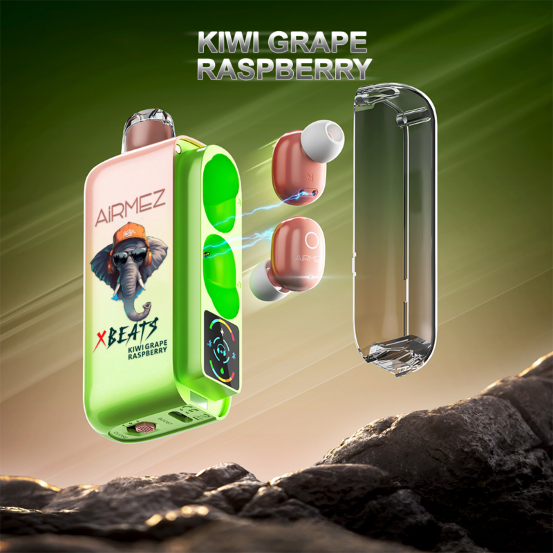 Airmez Xbeat 40K Züge-KIWI GRAPE RASPBERRY