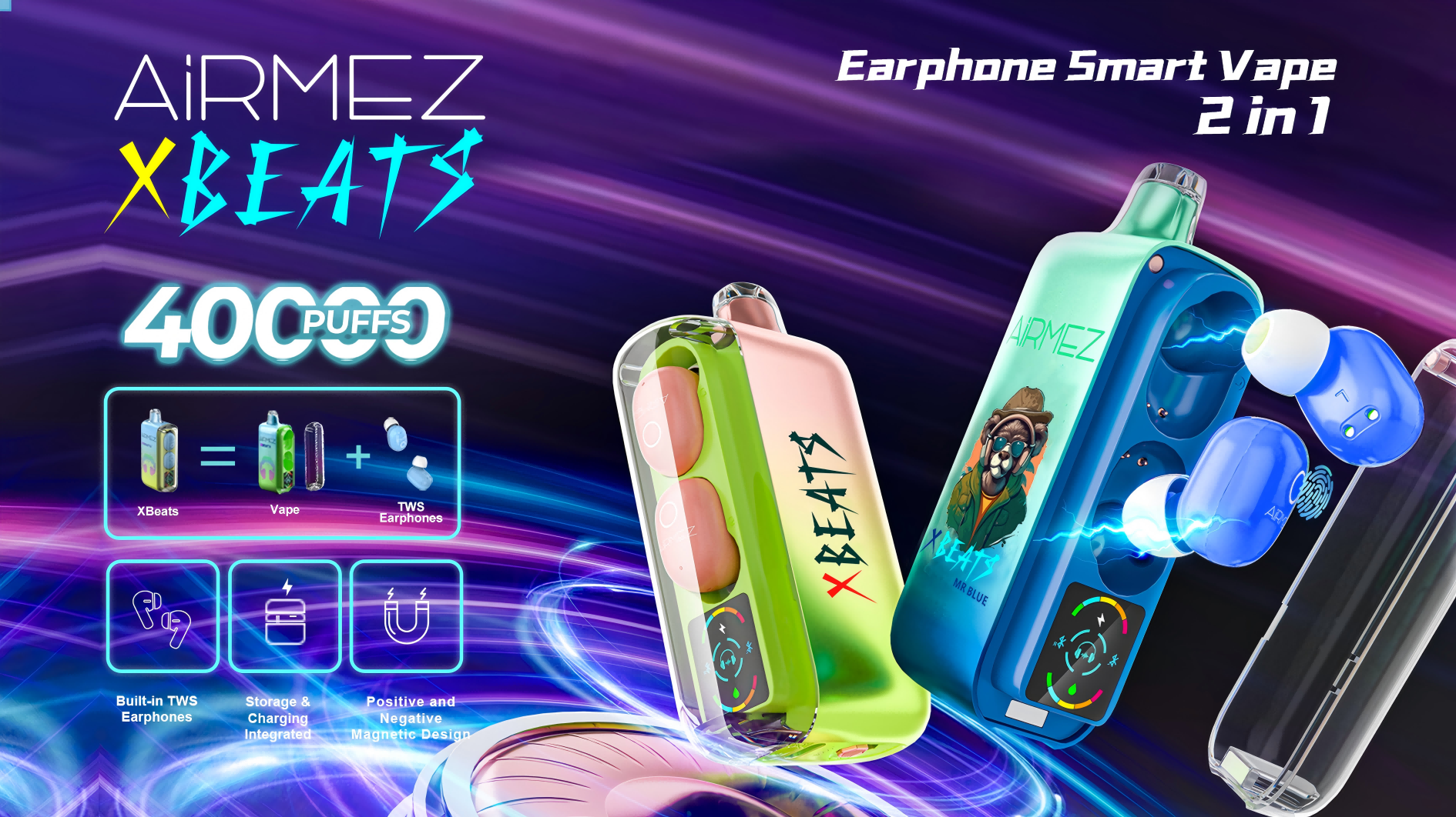 Airmez Xbeats 40K Züge 2%