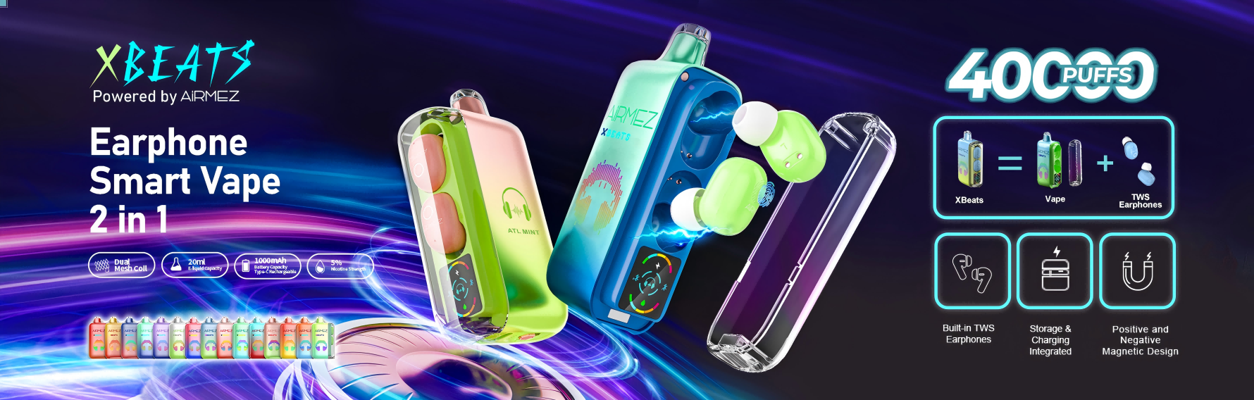 Airmez Xbeats 40K puffs 5%