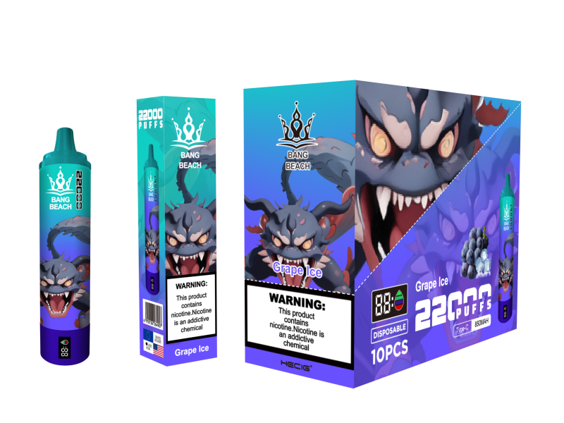 BANG BEACH 22000-grape ice