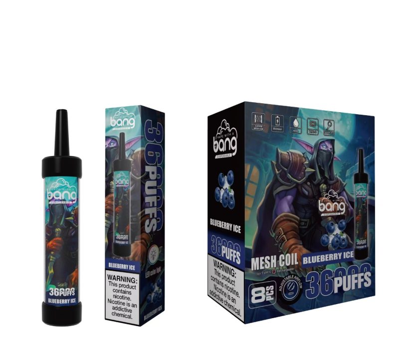Bang 36000 puffs-blueberry ice