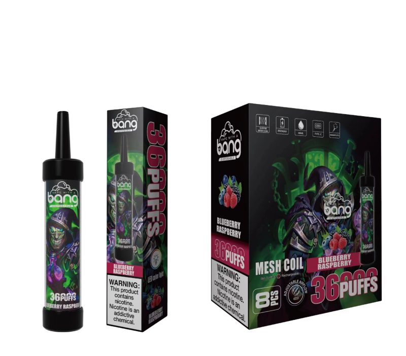 Bang 36000 puffs-blueberry raspberry