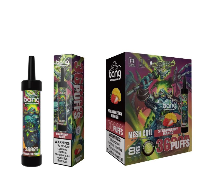 Bang 36000 puffs-strawberry mango