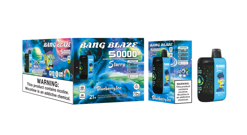 Bang Blaze Starry 50000-Blueberry Ice
