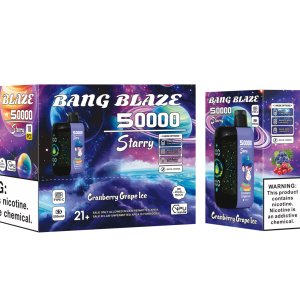 Bang Blaze Starry 50000-Cranberry Grape Ice