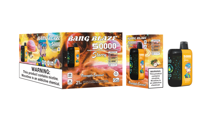 Bang Blaze Starry 50000-Pineapple Coconut