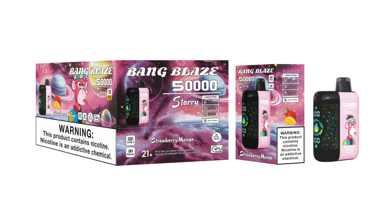 Bang Blaze Starry 50000-Strawberry Mango