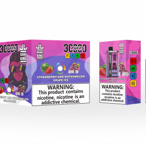 Bang King 30000 Züge-Erdbeere und Wassermelone & Trauben Eis