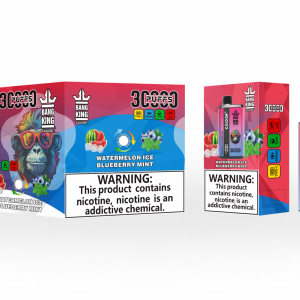Bang King 30000 Züge-Wassermelone Eis & Blaubeere Minze