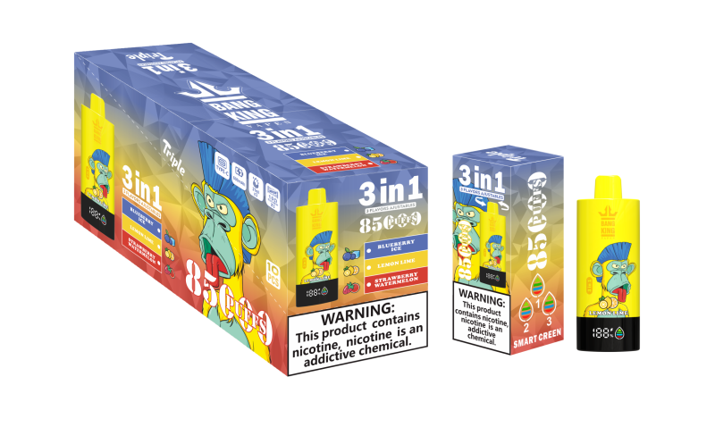 Bang King 85000 puffs-Lemon LimeStrawberry WatermelonBlueberry Ice
