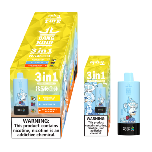 Bang King 85000 puffs-Pineapple CoconutStrawberry BananaBlue Razz