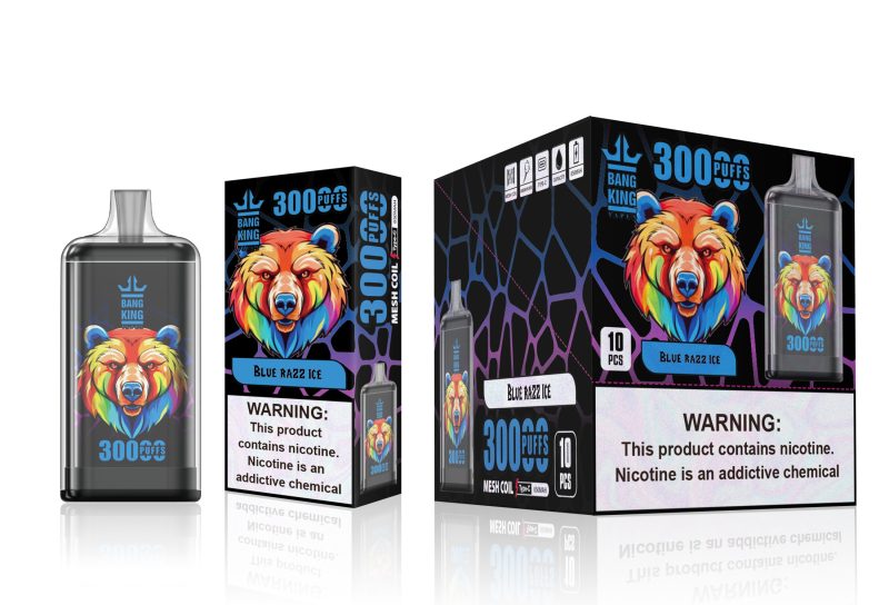 Bang King Crystal 30K-Blue Razz Ice