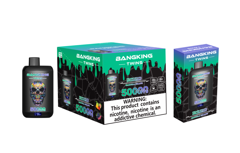 Bang King Twins 50K-Peach Guava Strawberry & Sakura Grape