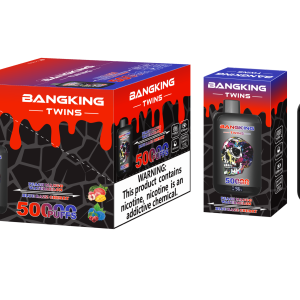 Bang King Twins 50K-Peach Mango Watermelon & Blue Razz Cherry