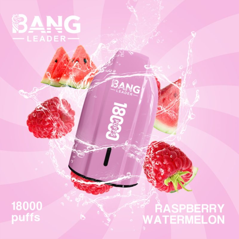 Bang Leader 18000 Züge-Raspberry Watermelon