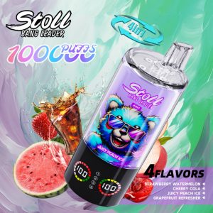 Bang Leader Stoll 100k 4in1-Strawberry Watermelon Cherry Cola Juicy Peach Ice Grapefruit Refresher