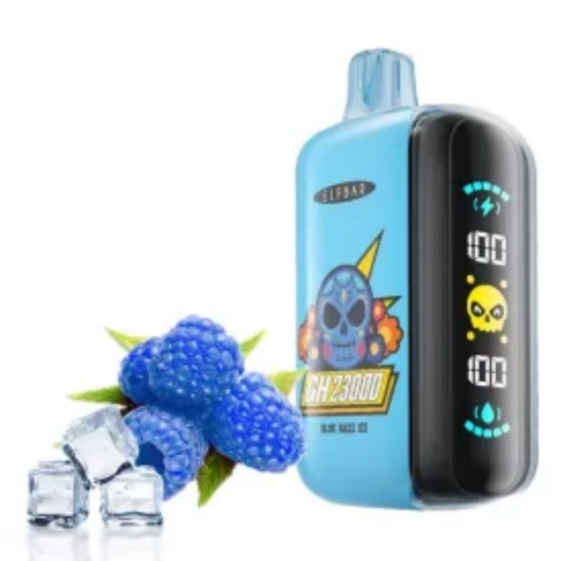 ELF BAR GH 23000 puffs-Blue Razz lce