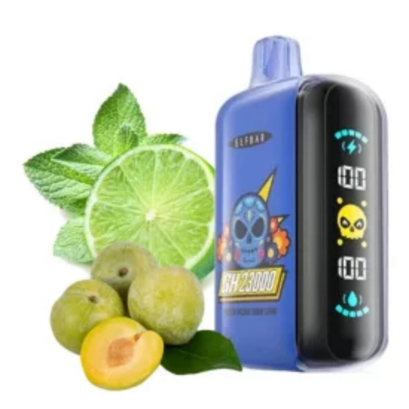 ELF BAR GH 23000 puffs-Green Plum Sour Lime