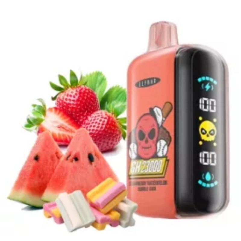 ELF BAR GH 23000 puffs-Strawberry Watermelon Bubble Gum