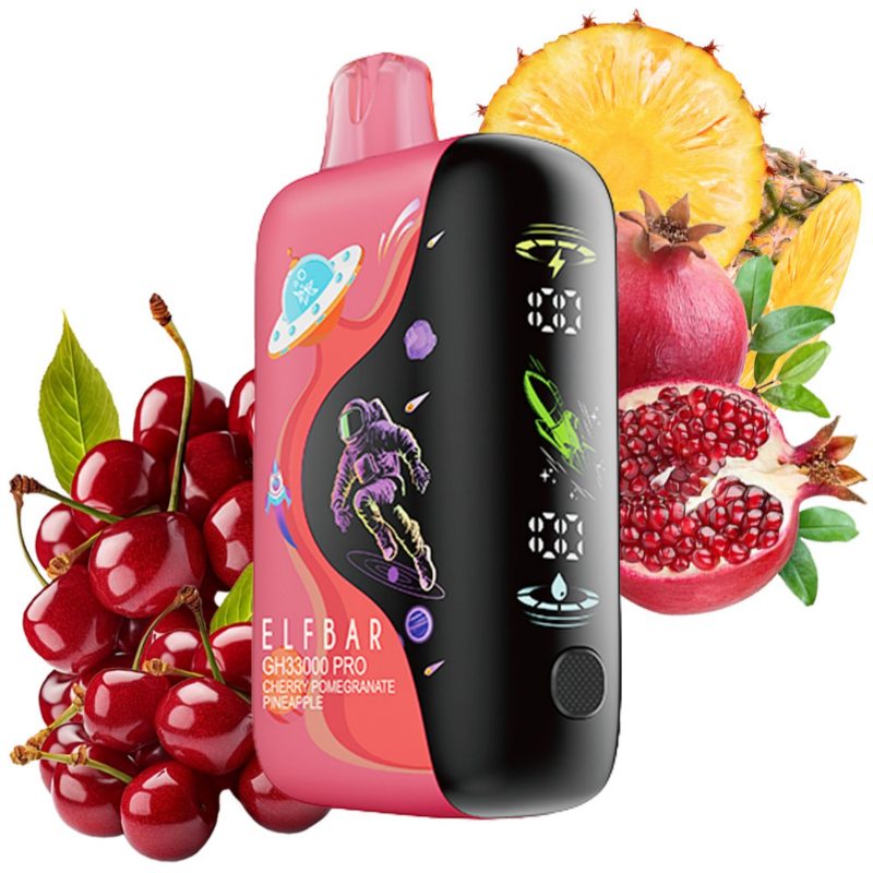 ELF BAR GH33000 PRO-Cherry Pomegranate Pineapple