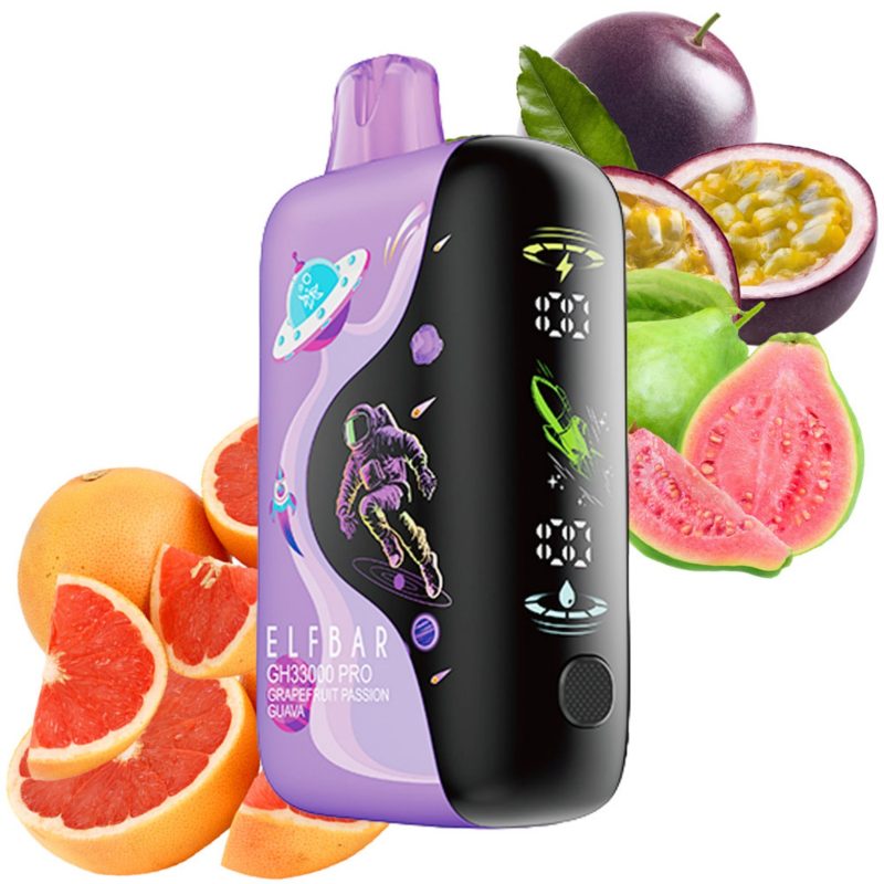 ELF BAR GH33000 PRO-Grapefruit Passion Guava