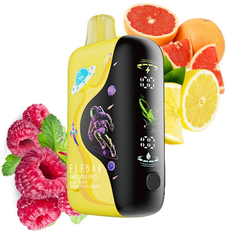 ELF BAR GH33000 PRO-Raspberry Grapefruit Lemon