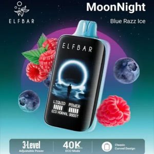 ELF BAR Moon Night 40000 puffs-Blue Razz Ice