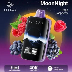 ELF BAR Moon Night 40000 puffs-Grape Raspberry